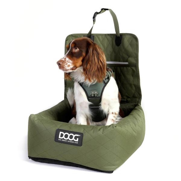 Doog Car Seat Green Gr. S/M 50x56x35xm bis 15kg Doog Car Seat Green Gr. S/M 50x56x35xm bis 15kg